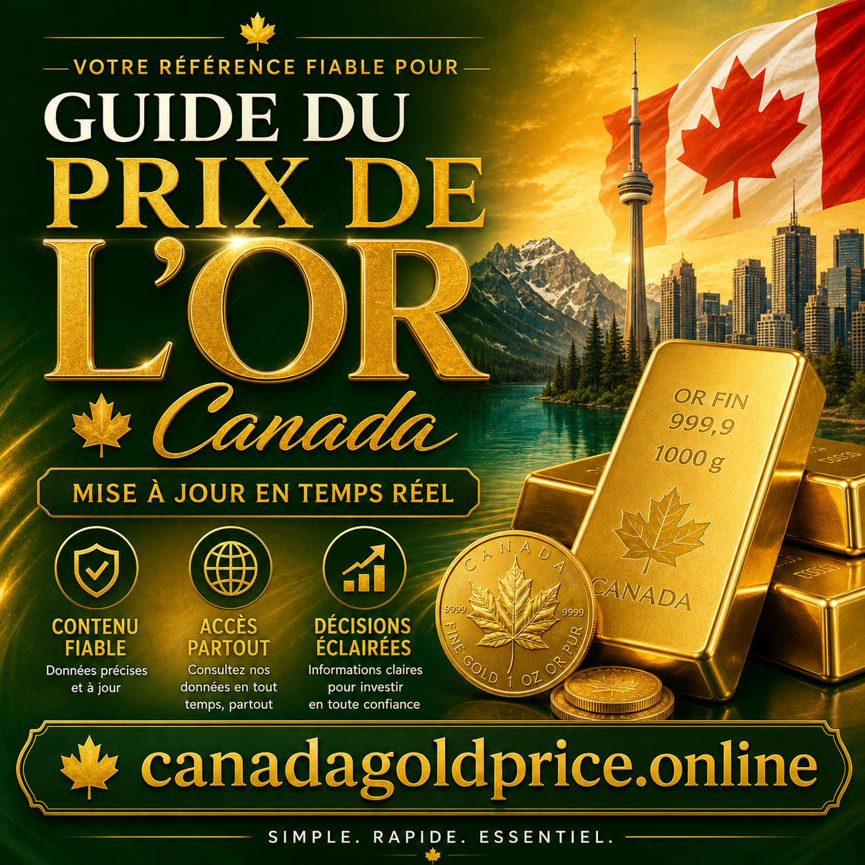 Gold Rates in Toronto: Limited Movement in the Latest Reading — gold price report illustration